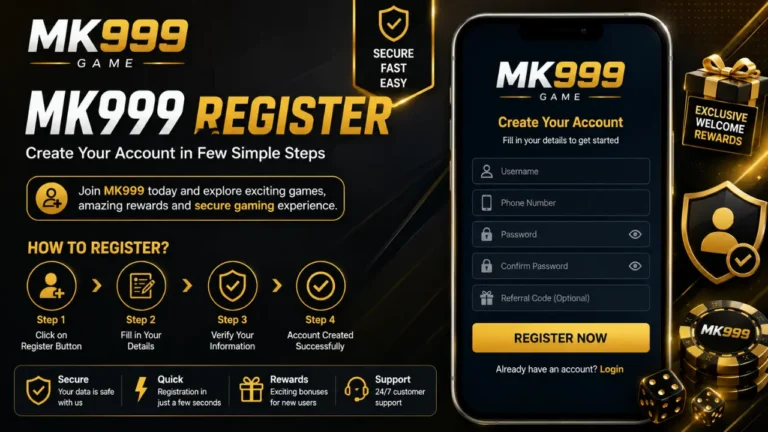 Mk999 Game APK Register