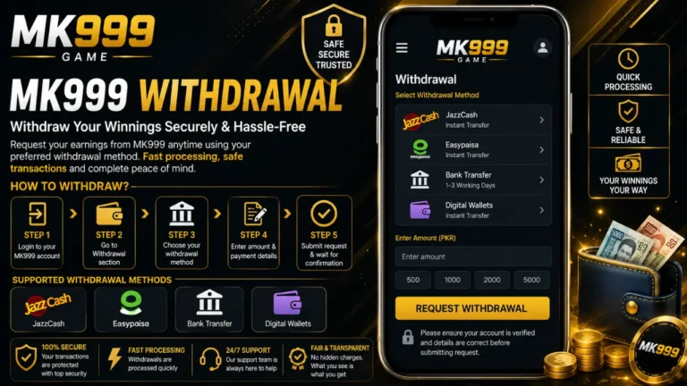 Mk999 Game APK Withdrawal